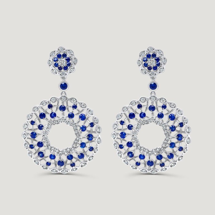 Sapphire Empress Earrings